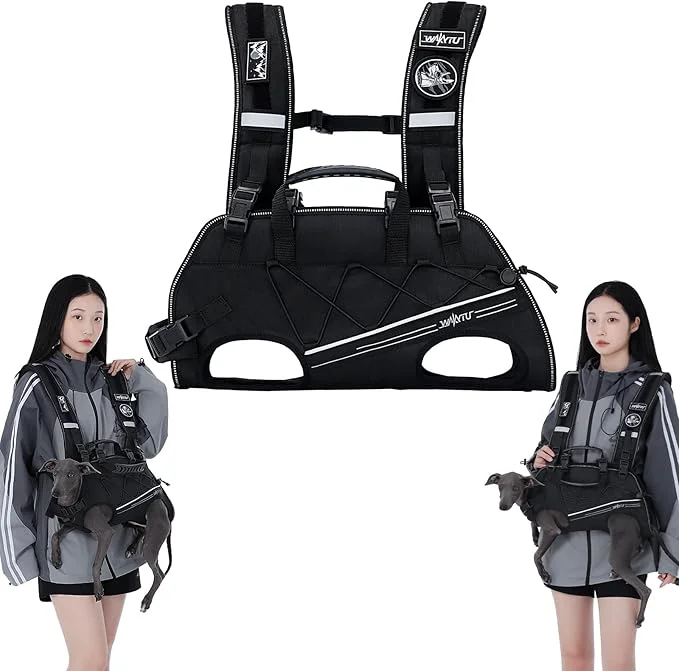 Authentic Dog Lift Harness for Small Dogs Dog Backpack Carrier Adjustable Padded Reliable