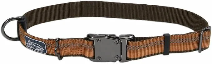 Sustainable Coastal Pet K9 Explorer Reflective Adjustable Dog Collar Fine