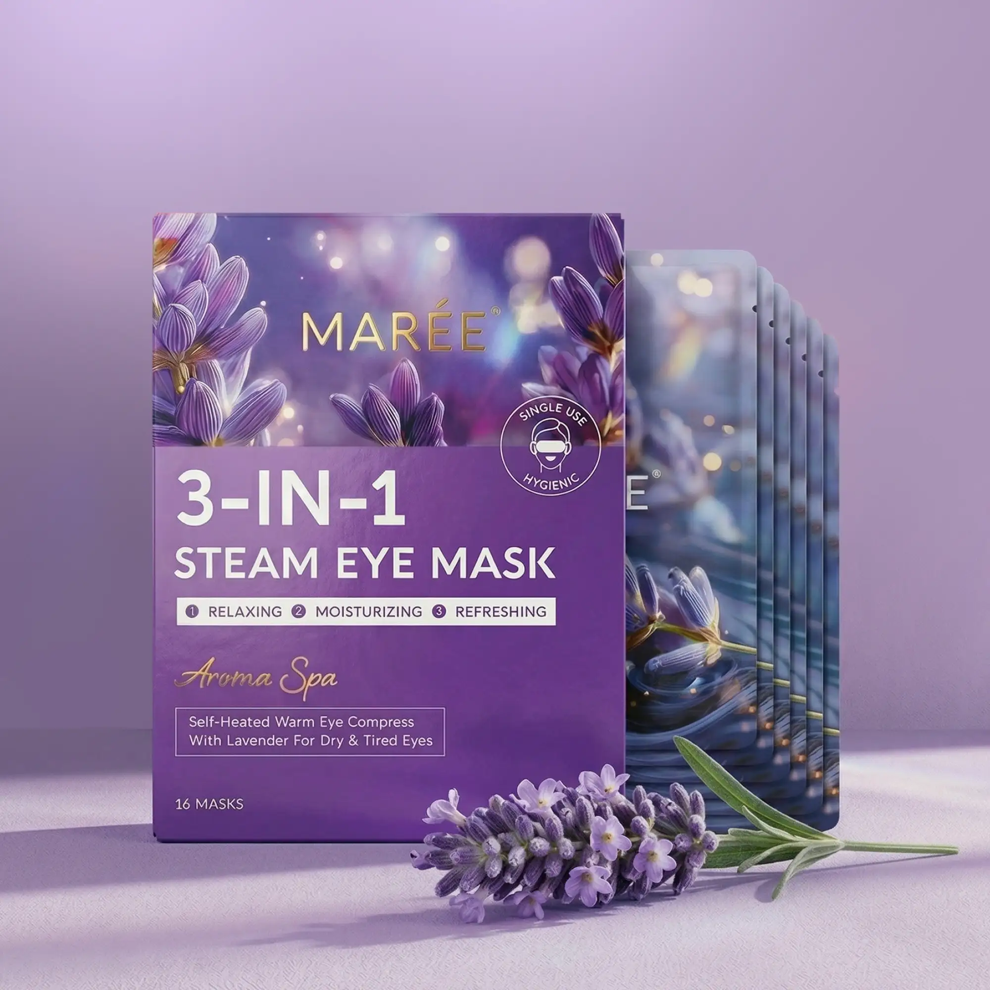 Specialty Scented Spa Steam Eye Mask Professional