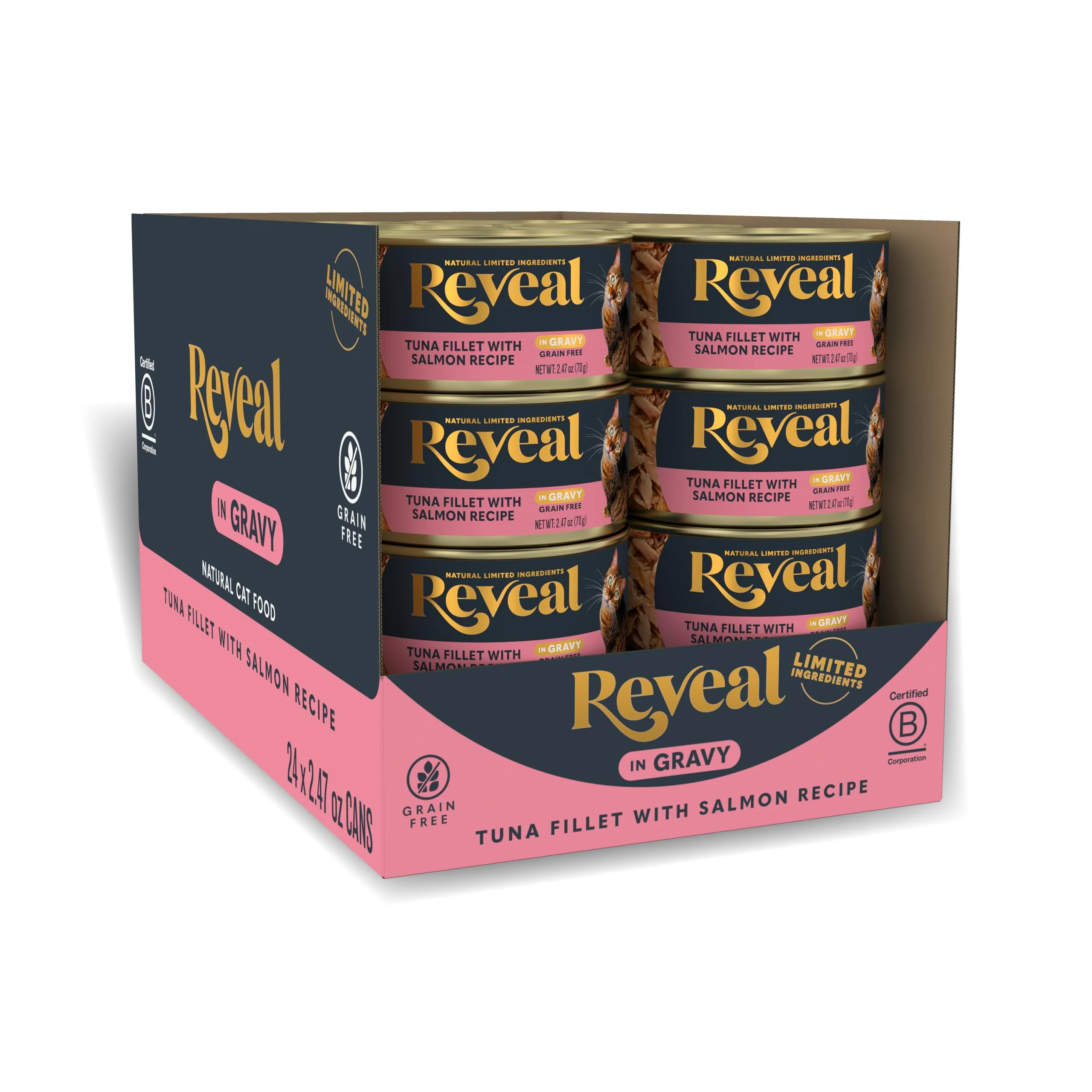 Verified Reveal Grain Wet Cat Food Effective