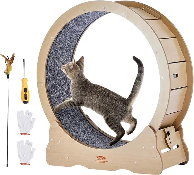 Versatile VEVOR Cat Exercise Wheel Large Cat Treadmill Wheel Easy-to-Use