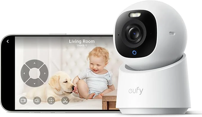 Outstanding eufy Indoor Cam E30 Latest Generation 4K UHD Security Camera Pet Dog Baby Camera with Phone app Color Night Vision Human Pet Auto Tracking 360 Pan-Tilt Works with Homekit Renewed About ThisOverview Elite