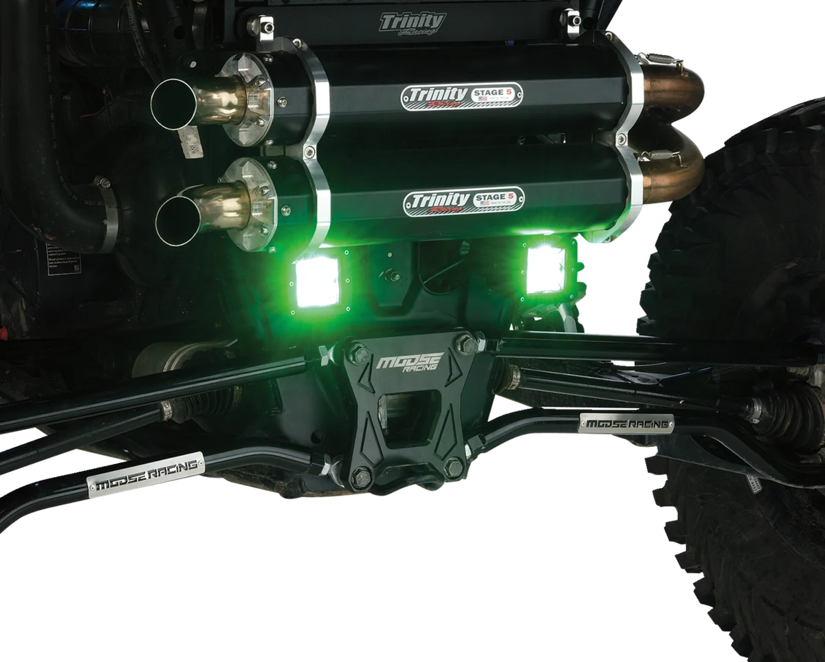 Comfortable MOOSE UTILITY Light Bar – LED – Green – Square – 3 – Pair MSE-LPKITG Expertly Made