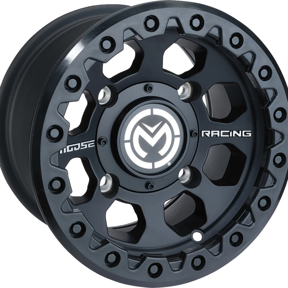 Proven MOOSE UTILITY Wheel – 23X – Front Rear – Black – 15×7 – 4 110 – 5 2 23MO157110SB54 Soft