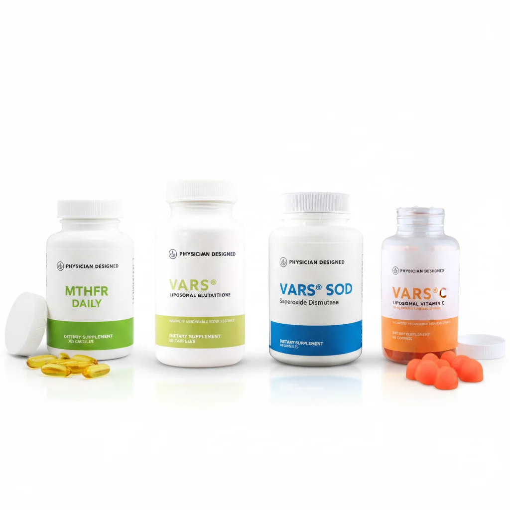 High-Quality Complete Physician Designed Wellness Stack — Methylation Antioxidant Foundation Green