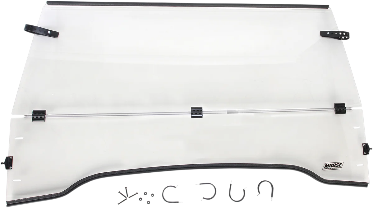 Fashionable MOOSE UTILITY Full Folding Windshield – Honda LEMA100-0007 Trendy