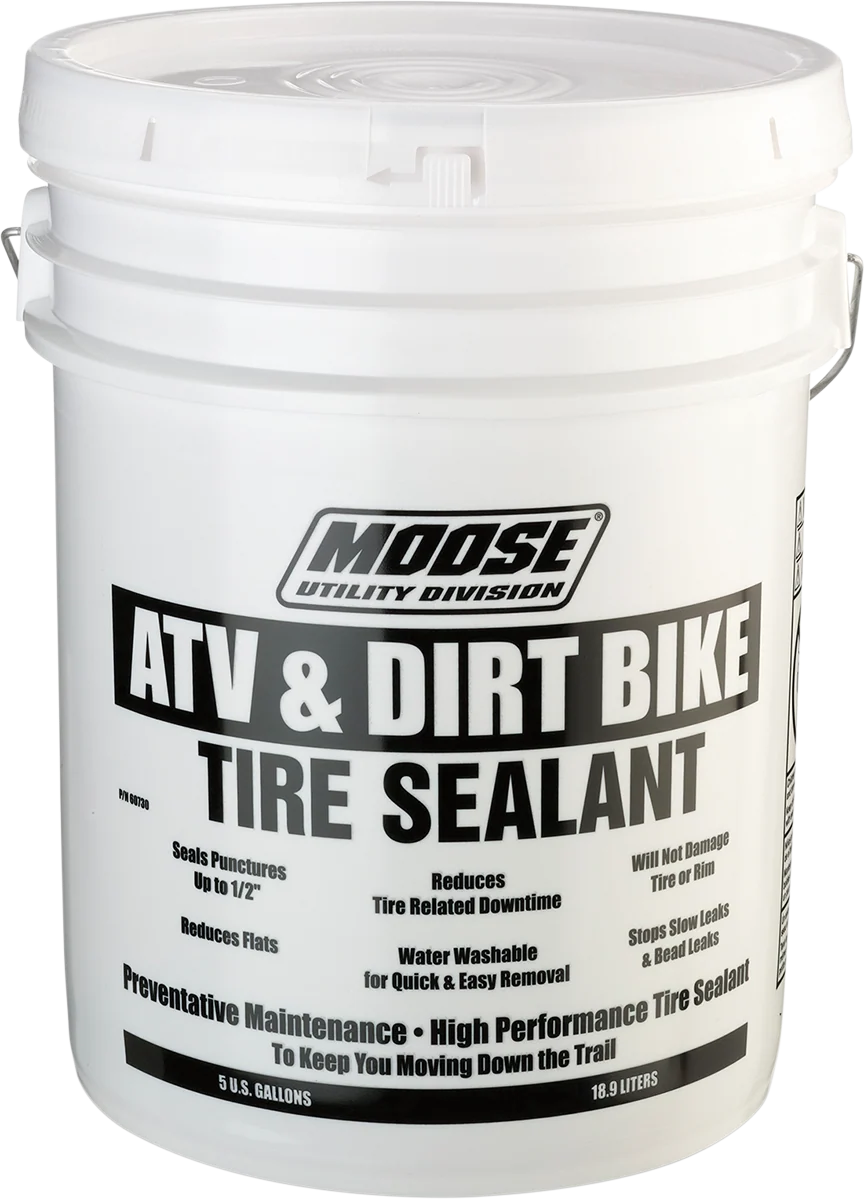 Lightweight MOOSE UTILITY Tire Sealant – 5 U.S. gal. – Pail 60730 World-Class