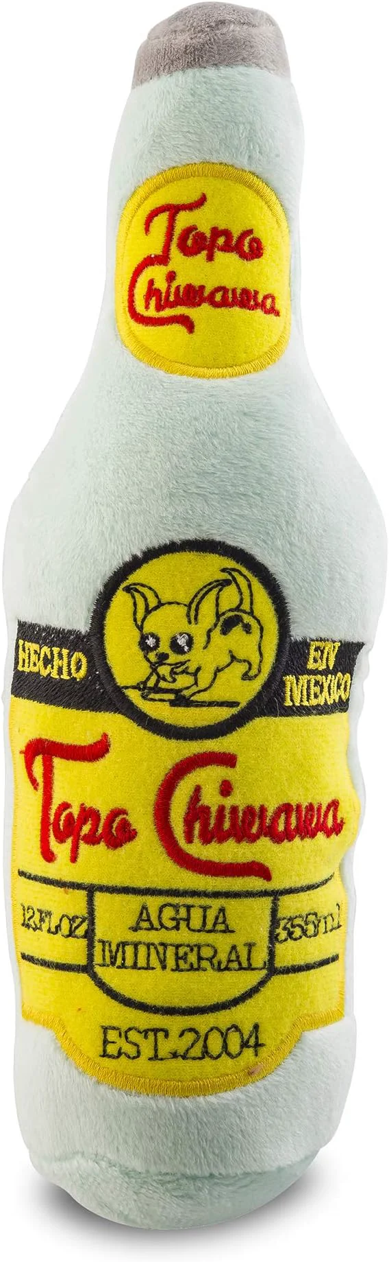 Solid Haute Diggity Dog Topo Chiwawa Plush Designer Dog Toys with Interactive Squeaker Stimulating Pet Enrichment Machine-Washable Safe Materials for All Breeds One SizeAbout This Trusted