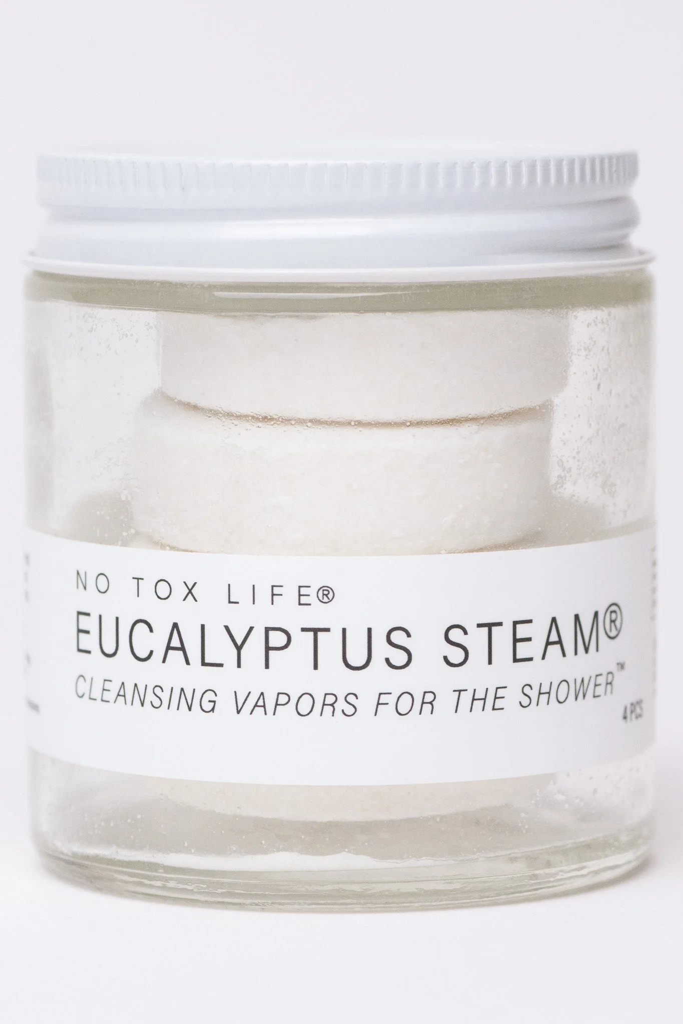 Trendy EUCALYPTUS STEAM® Cleansing vapors for the shower® – Mini Jar – No Tox Life® Consistent