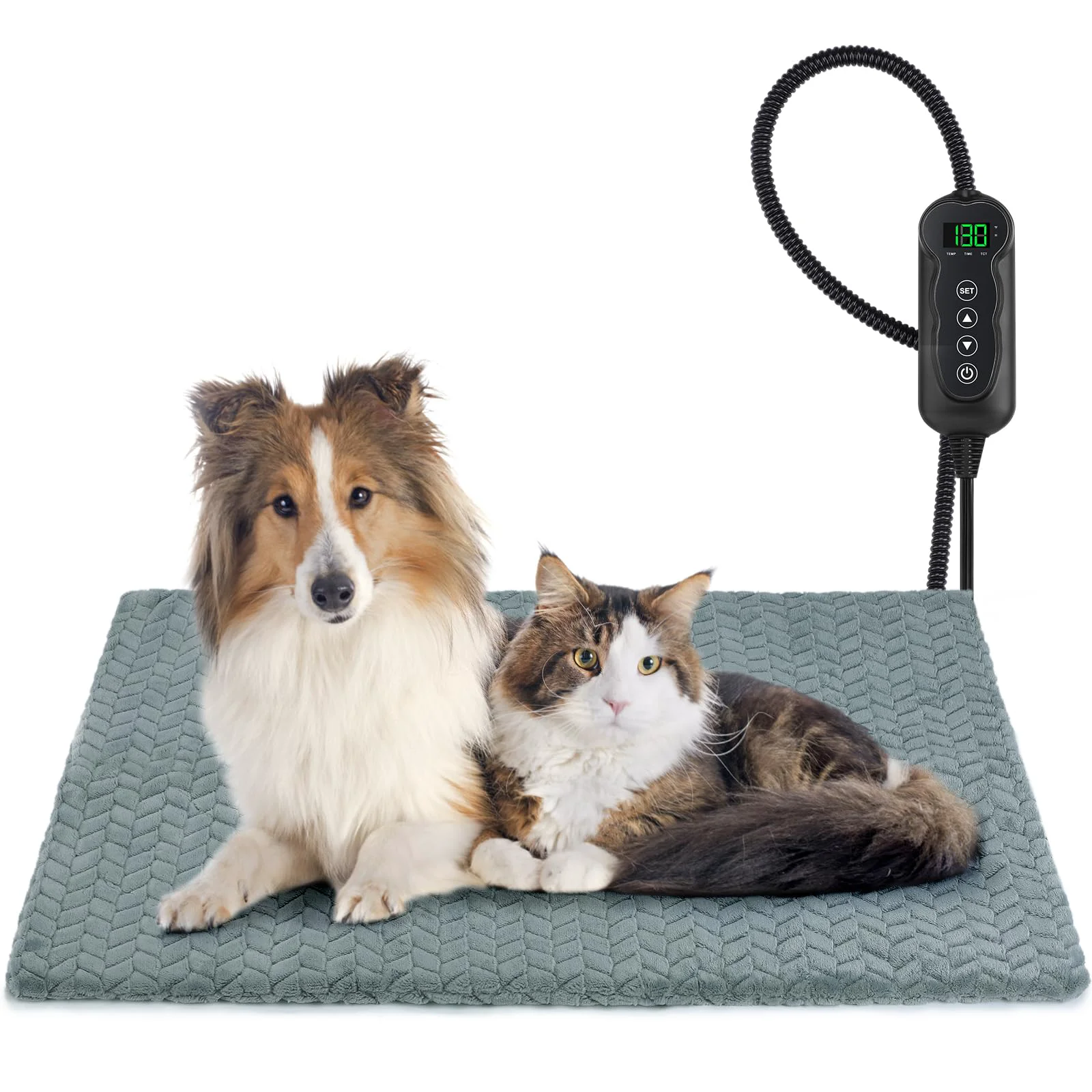 Contemporary GASUR Pet Heating Pad 35×24 – Adjustable Temperature Waterproof Anti-Bite Authentic