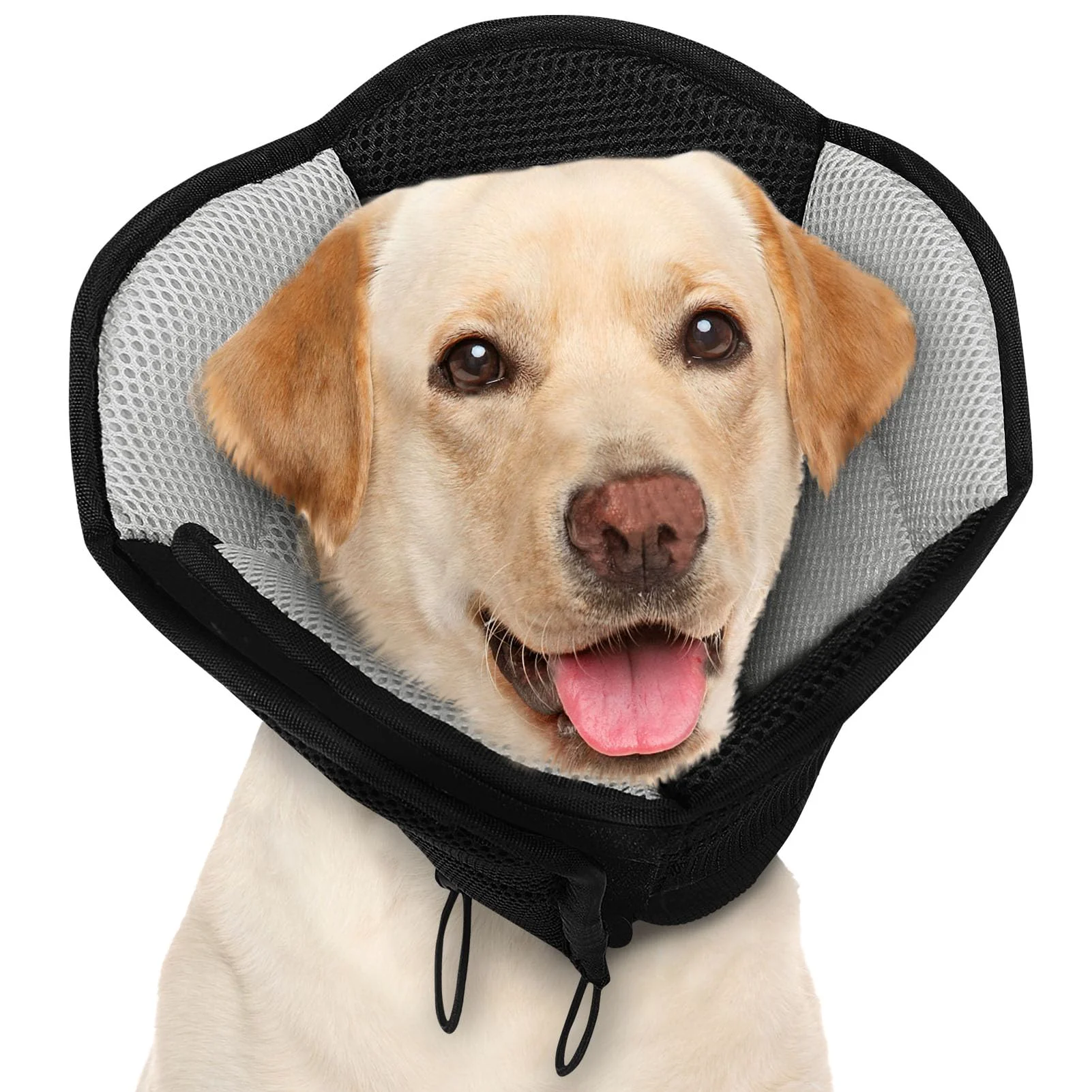 First-Class AOFITEE Soft Adjustable Dog Cone for Large Dogs – Post-Surgery Recovery Superior