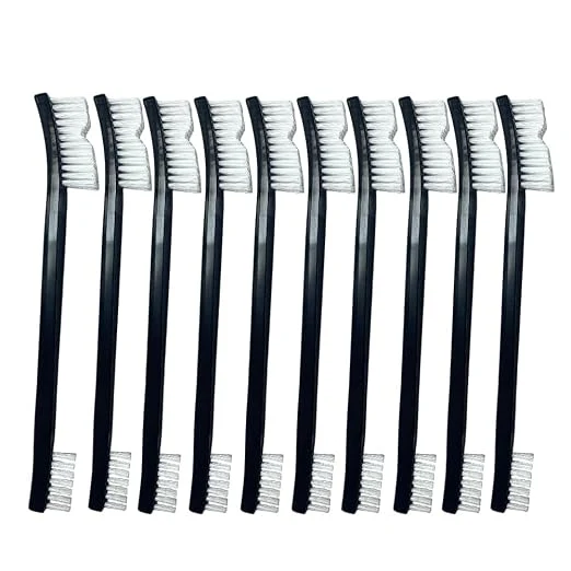 Comfortable 10 Nylon Brushes for Sneakers Aquariums Electronics – Non-Scratch Includes Smooth