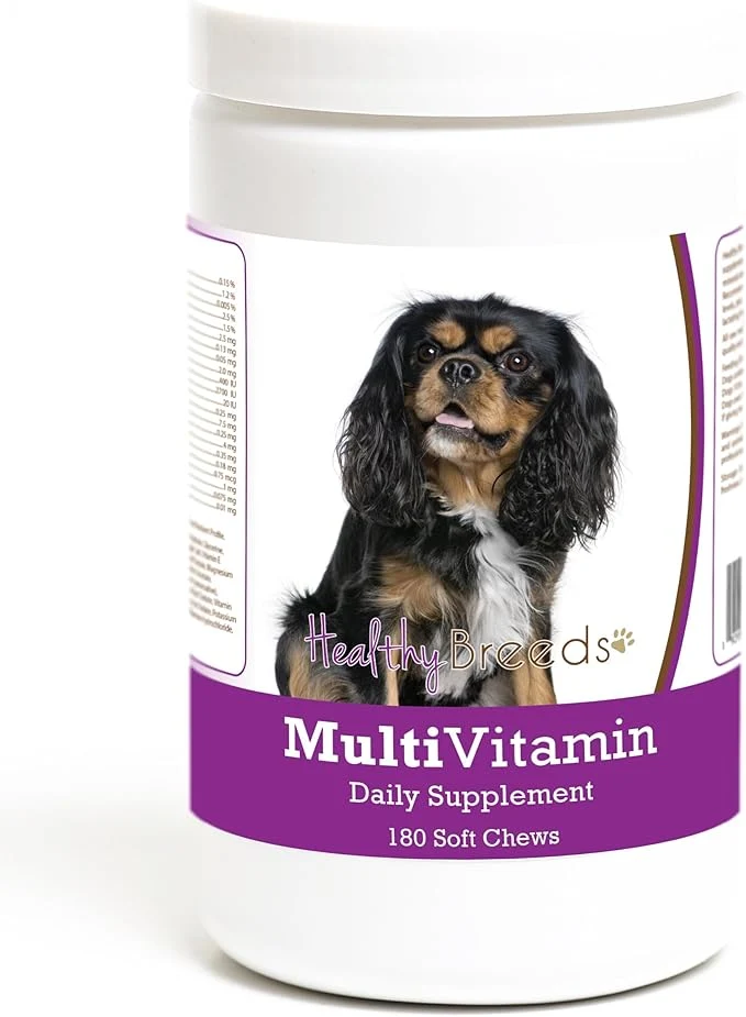 Efficient Healthy Breeds Cavalier King Charles Spaniel Multivitamin Soft Chew for Dogs 180 CountAbout ThisOverview Long-Lasting
