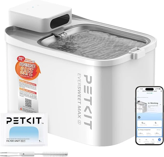 Superior PETKIT Dishwasher Safe Cat Water Fountain Cordless Automatic Cats Drinking Excellent