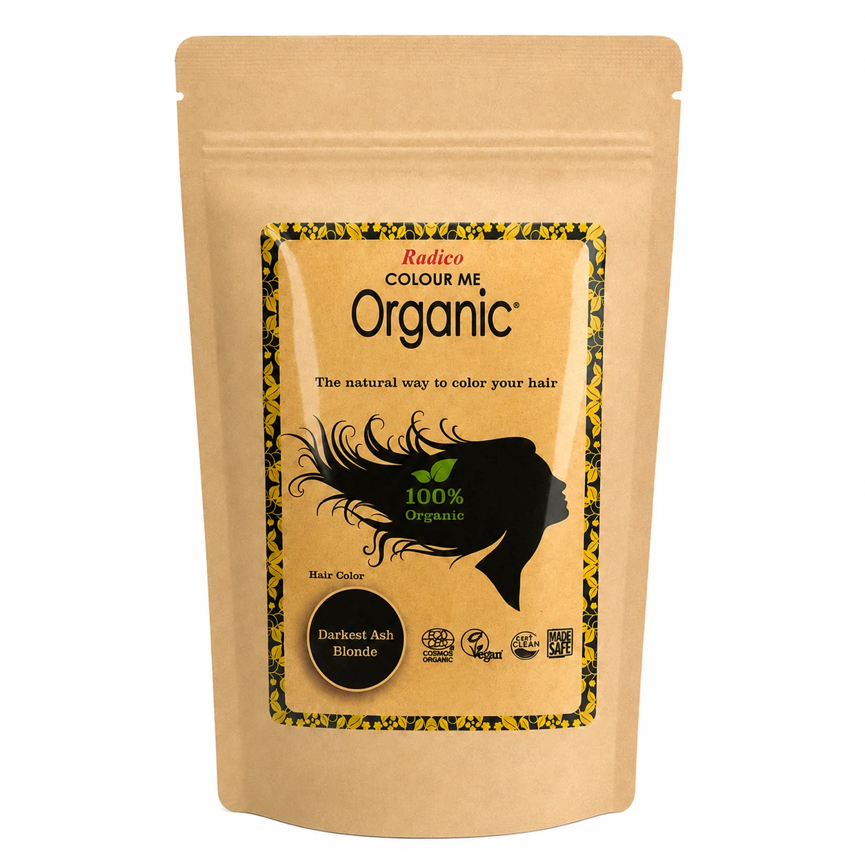 Breathable Darkest Ash Blonde – Organic Hair Color Unique