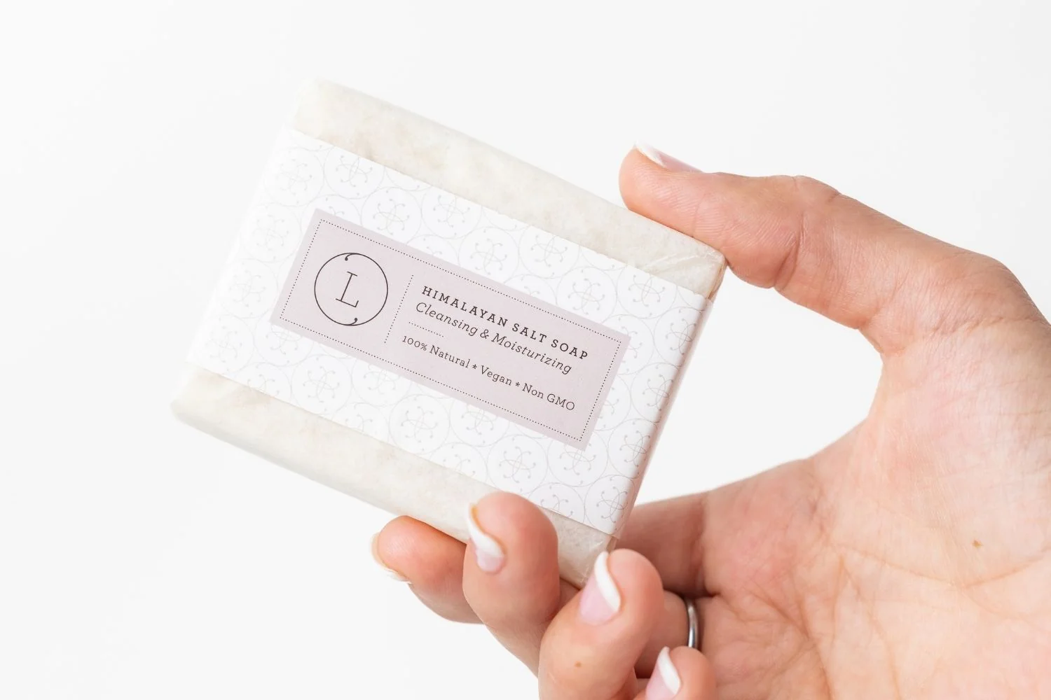Contemporary Himalayan Salt Soap Bars – Natural Unscented Vegan Set of 2 Smart