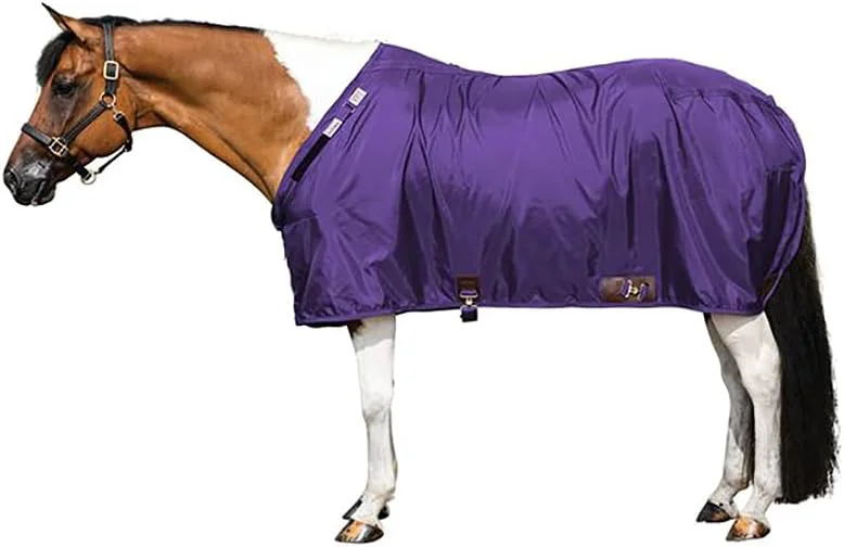 Relaxed Dura-Nylon Horse Stable Sheet Comfort Protection Horse Sheet Keeps Coats Smooth Shiny Practical