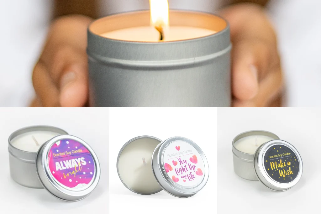 Refined Bergamot Lavender Soy Candle Trio – 3 Aromatherapy Candles Smart