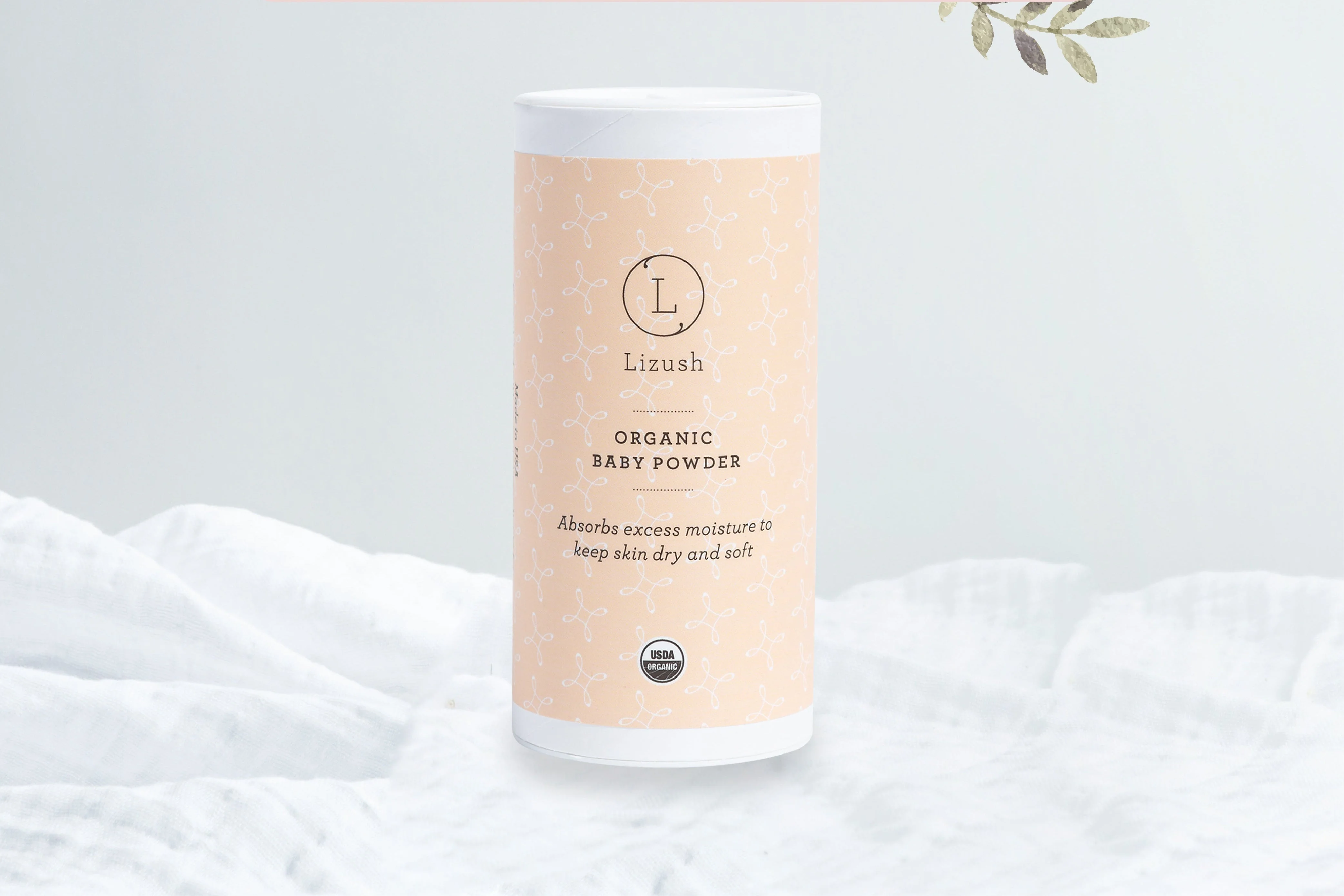 Effective USDA Organic Baby Powder – Talc- 2-Pack Prestigious