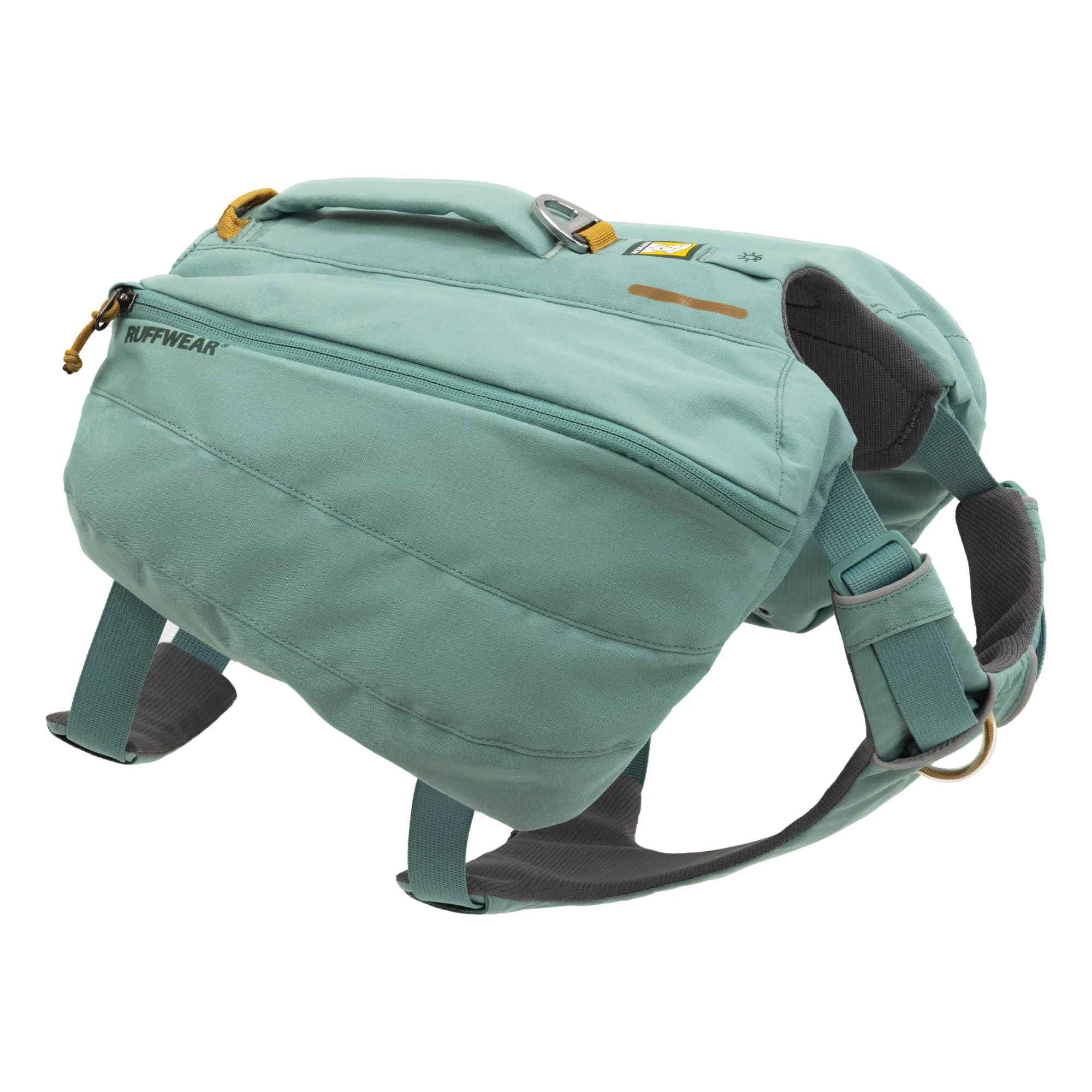 Lightweight Ruffwear Front Range Day Pack XS River Rock Green — Dog Backpack with Saddlebags Classic