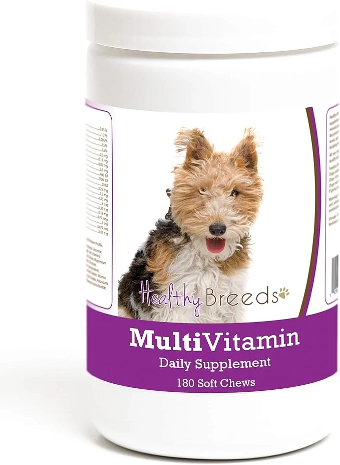 Sophisticated Healthy Breeds Wire Fox Terrier Multivitamin Soft Chew for Dogs 180 CountAbout ThisOverview Fashionable