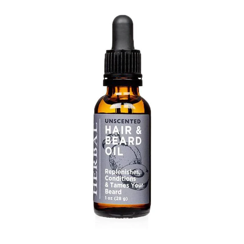 Dependable Unscented Beard and Hair Oil Easy-to-Use