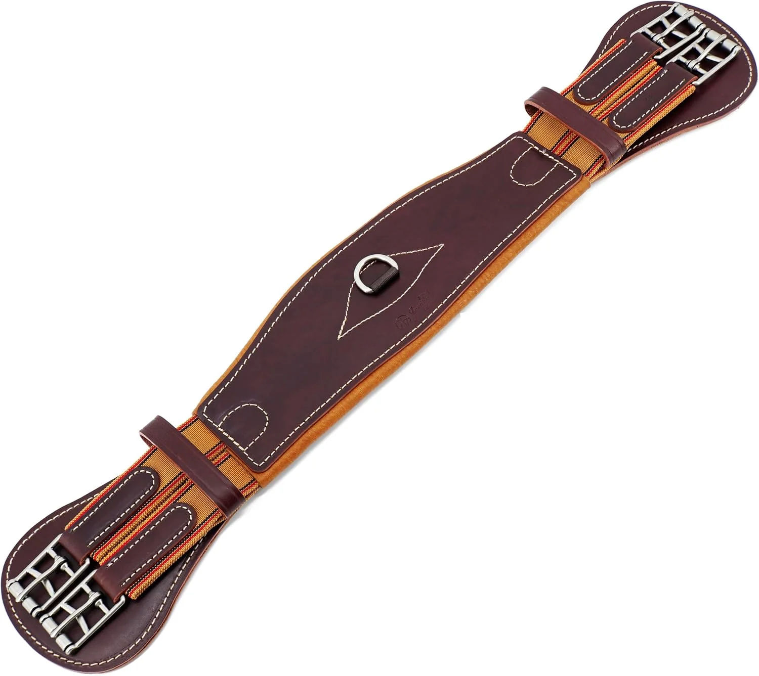 Expertly Made Jee English Dressage Girths Breathable Horse Girth for English Saddle Premium Equestrean Gear Made Leather Premium Material