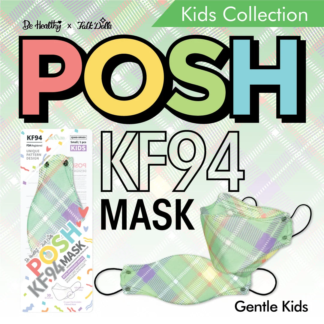 Relaxed POSH KF94 Small Mask Gentle Kids KA04 Proven