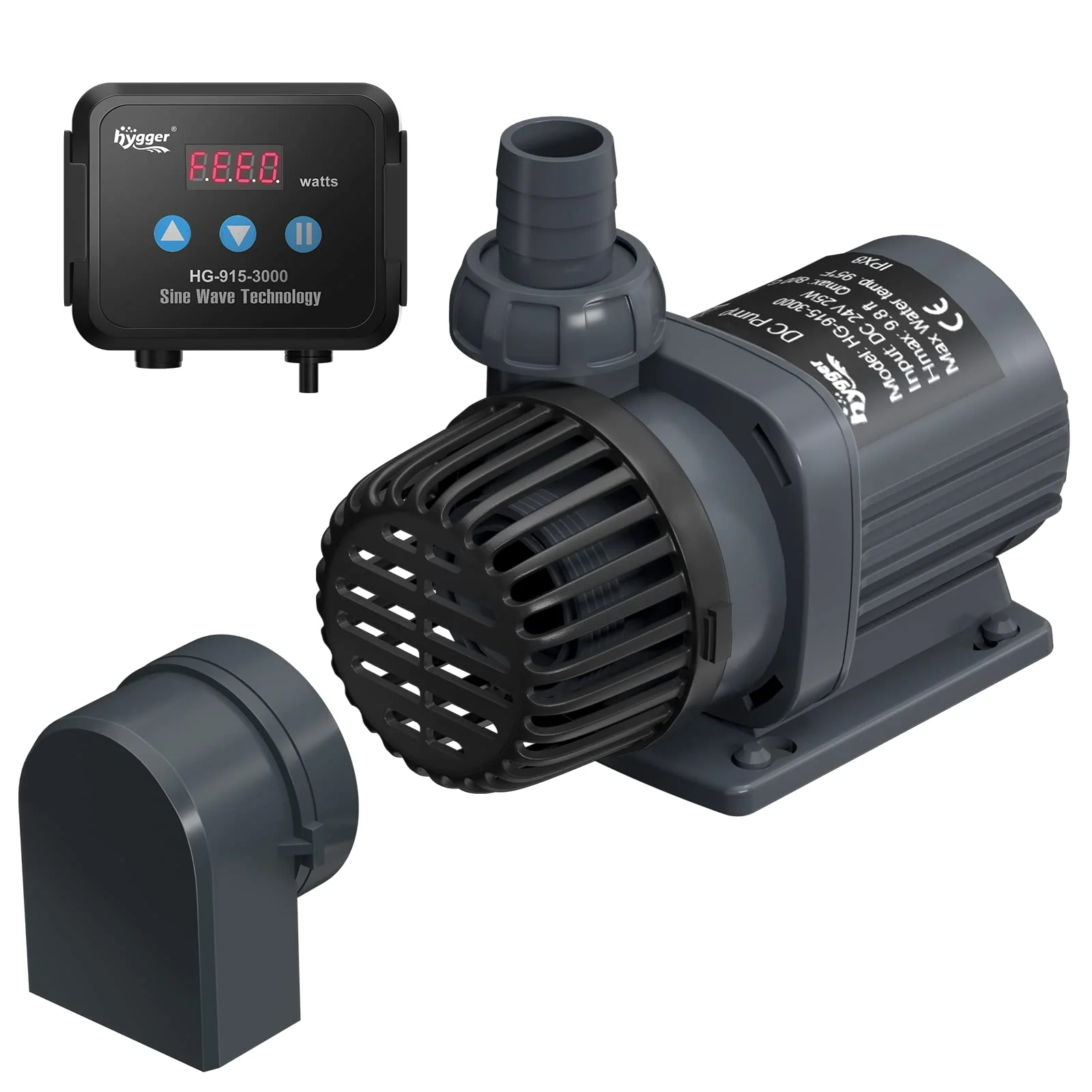 Superior hygger 24V DC Water Pump — Quiet Inline Submersible 800 GPH Responsible