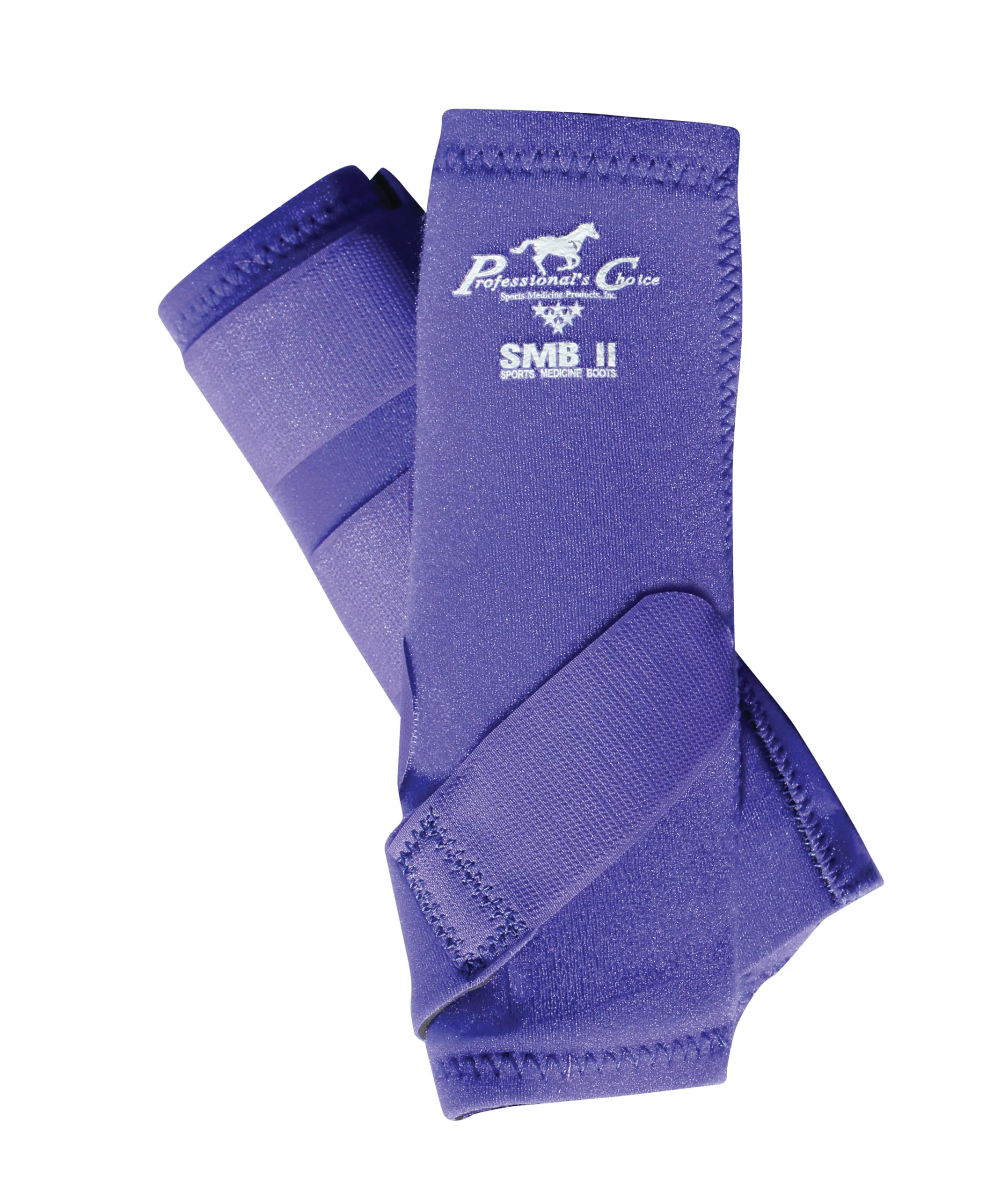 Fast Professional’s Choice SMBII Equine Sports Medicine Boots – Purple Medium Pair Secure