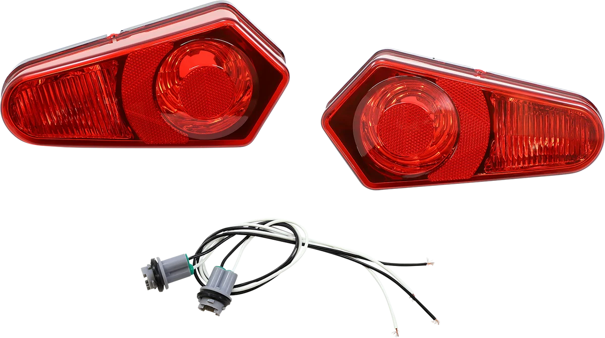 Natural MOOSE UTILITY Taillight – LED – Polaris 100-3451-PU Crafted