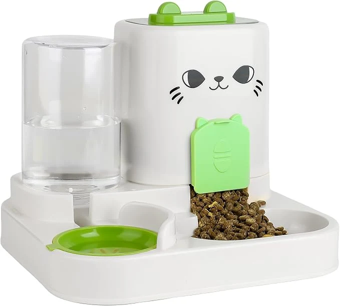 Natural 2-in-1 Gravity Pet Feeder Water Dispenser High-Quality