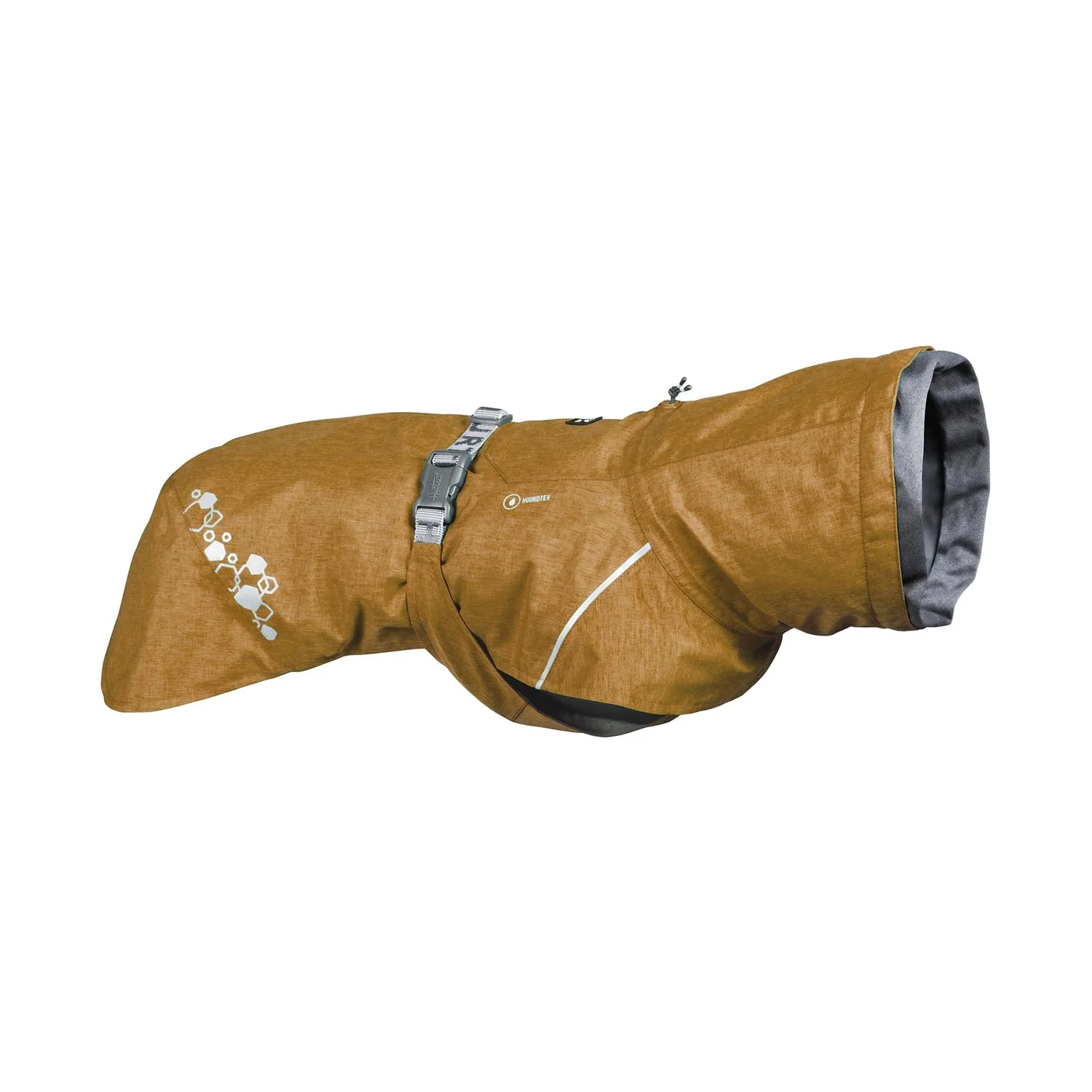 Selected Hurtta Monsoon Coat II ECO – Wet Weather Dog Raincoat Desert 20 in Rainproof Reflective Optimized