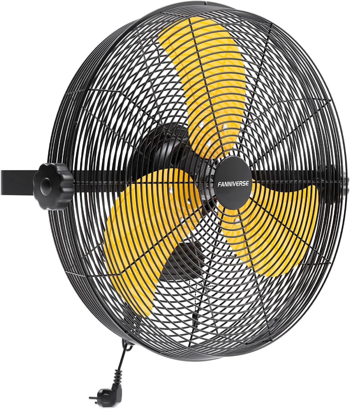 Optimized 18 Inch Wall Fan Pro Series – 4900 CFM 3 Speed High Velocity Industrial Wall Mount Fans for Commercial Residential Warehouse Covered Patio Shop Garage Barn Gazebo UL Safety Listed Modern