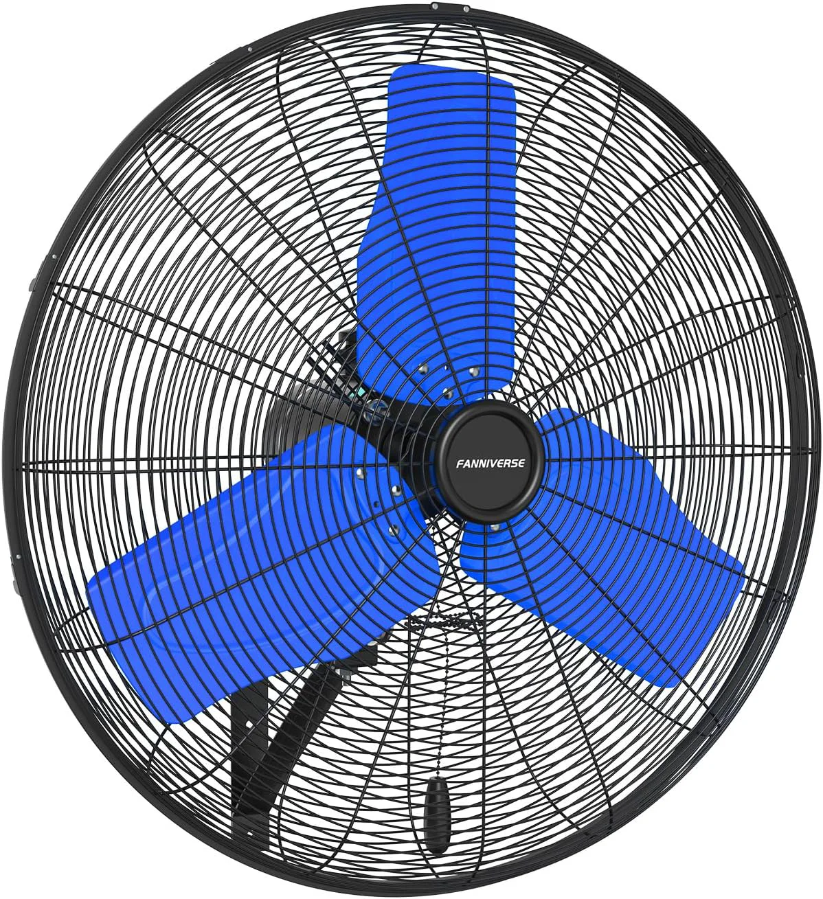 Smart 24 Inch 9500 CFM Waterproof Wall Fan Pro Series – Outdoor High Velocity Wall Mount Fan with Enclosed Motor for Residential Warehouse Patio Shop Garage Barn UL Safety Listed Casual