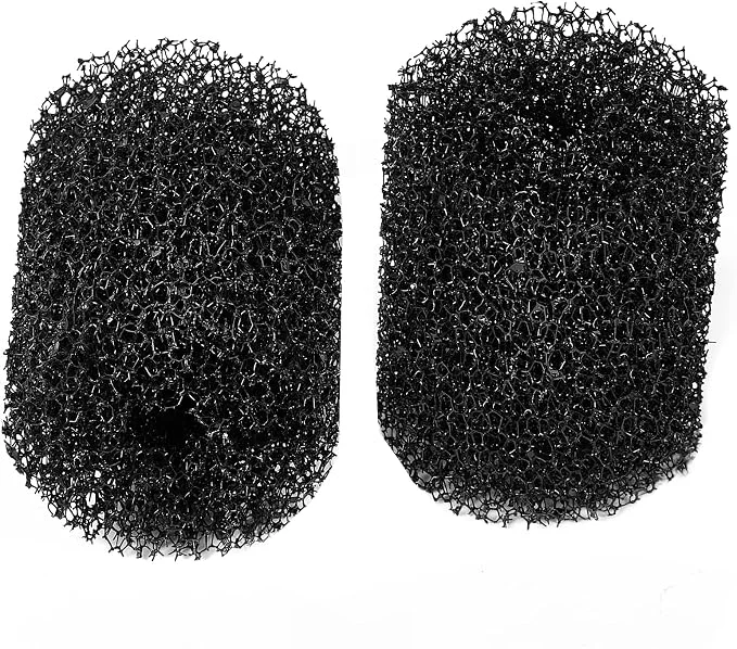 UNEAK 2-Pack Small Premium Pre Filter Sponge Aquarium Intake High-Porosity Foam Relaxed
