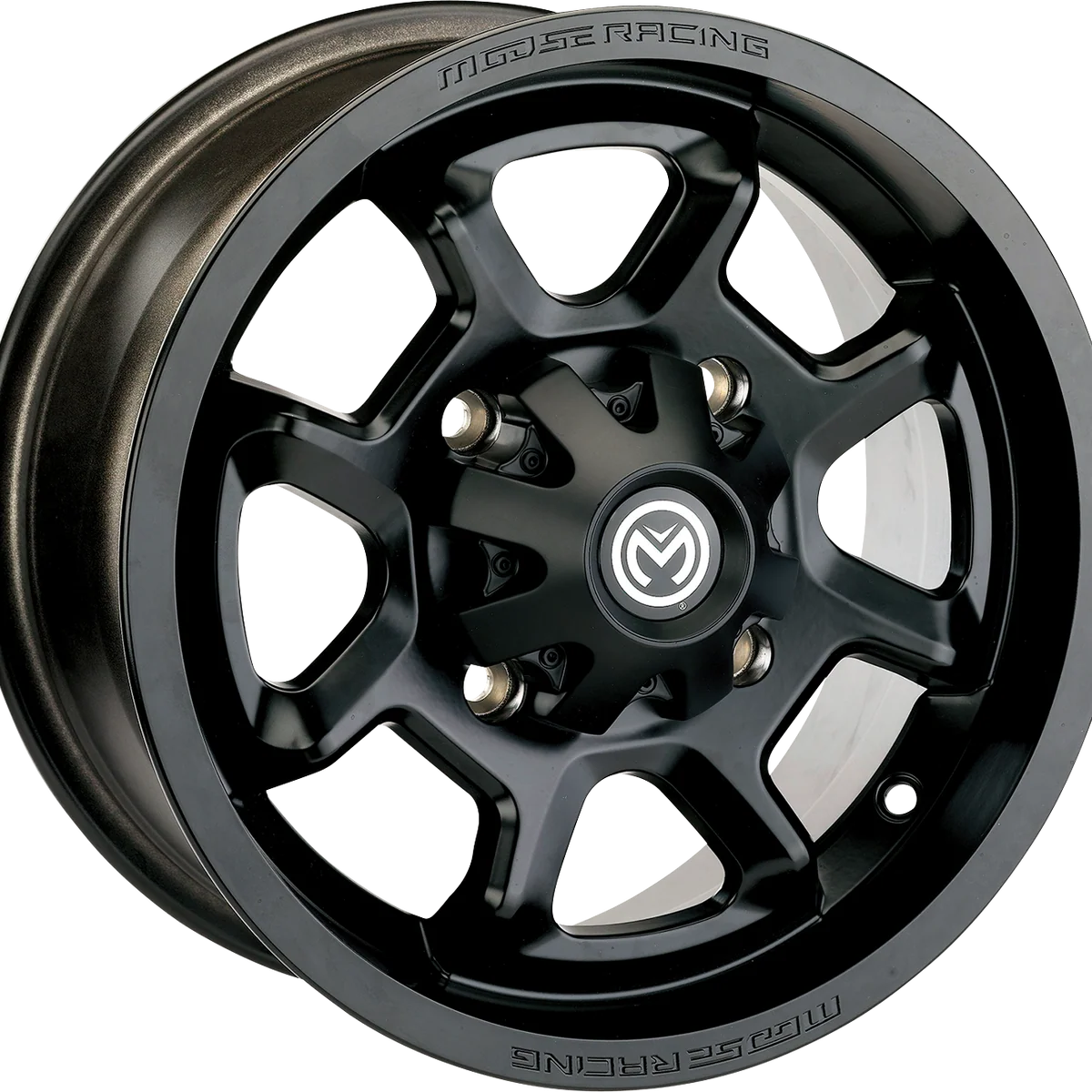 High-Grade MOOSE UTILITY Wheel – 415X – Front Rear – Black – 15×7 – 4 136 – 5 2 415MO157136MB55 Relaxed