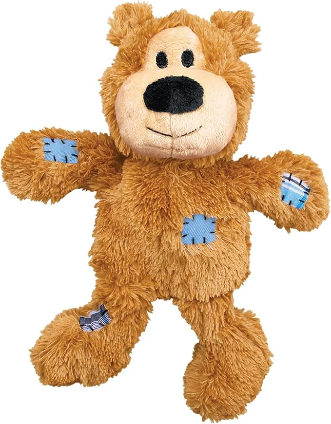 World-Class KONG Wild Knots Bears – Durable Dog Toys with Internal Knotted Ropes and Minimal Stuffing for Less Mess Assorted Colors Medium Large About This Eco-Friendly