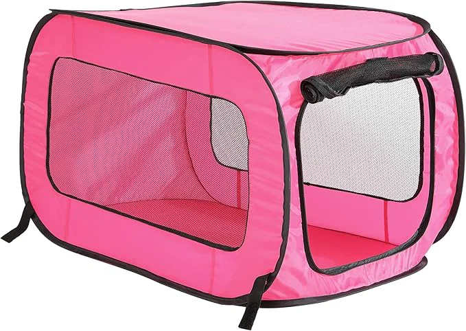 High-Performance Beatrice Home Fashions Portable Collapsible Pop Up Kennel Travel Cat and Dog Top-Quality