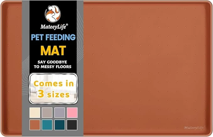 Functional MateeyLife Silicone Cat Dog Food Mat Premium