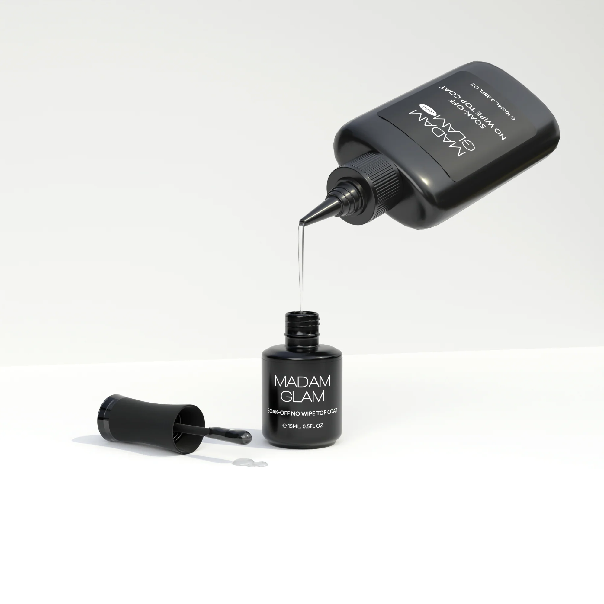Fast No Wipe Top Coat – Refill Convenient