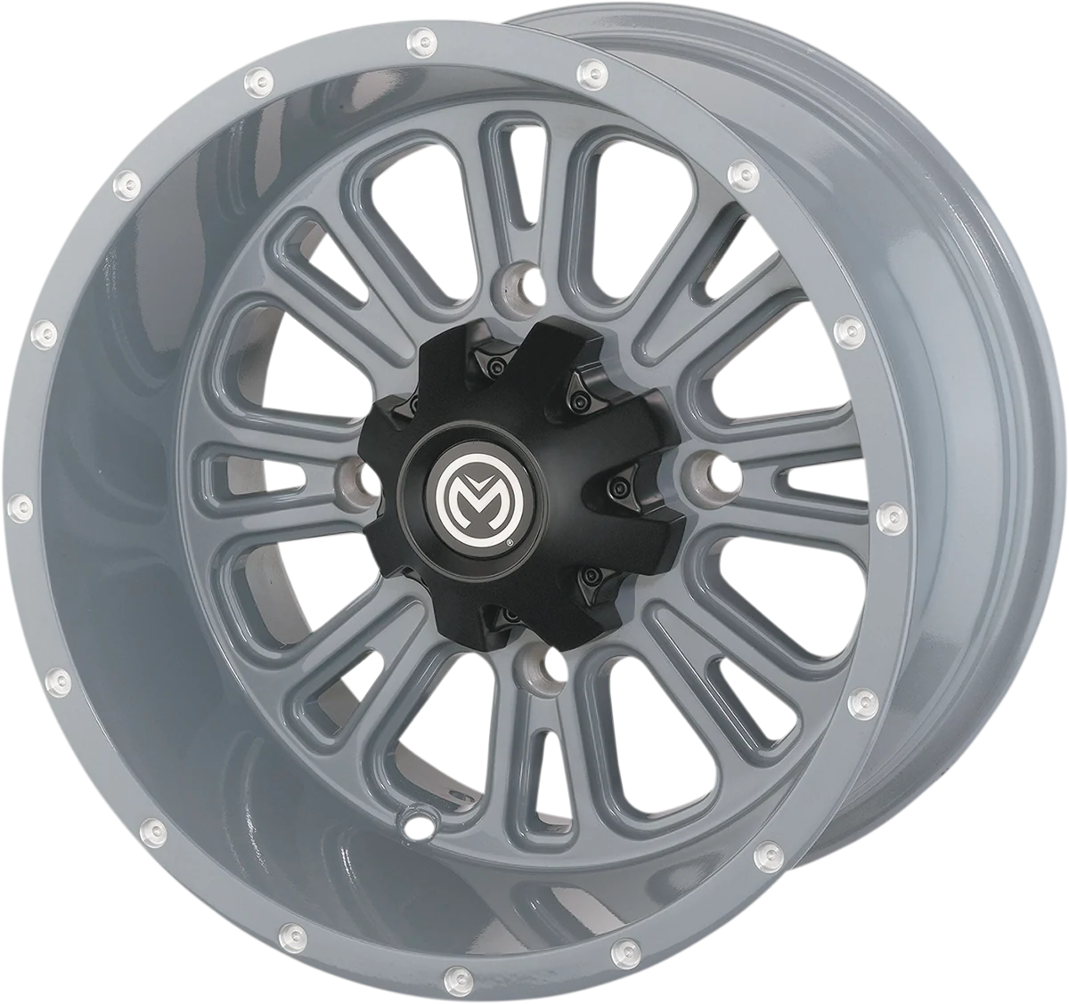 Convenient MOOSE UTILITY Wheel – 399X – Front – Gray – 12×7 – 4 136 – 4 3 399MO127136KG4 Refined