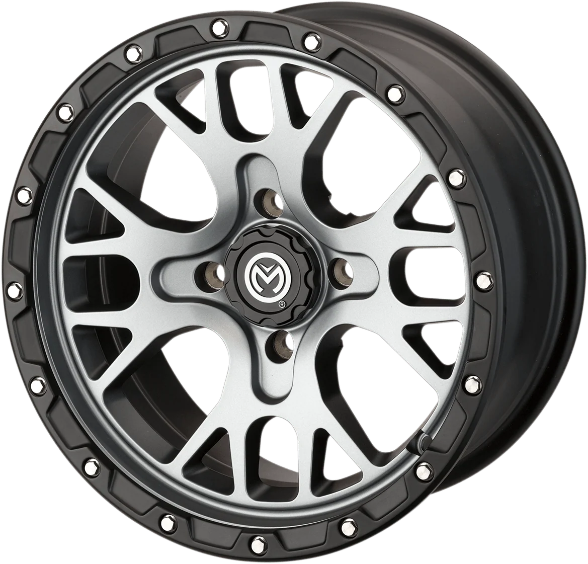 Crafted MOOSE UTILITY Wheel – 545X – Front Rear – Gray – 14×7 – 4 136 – 4 3 545147136SGBL44 User-Friendly