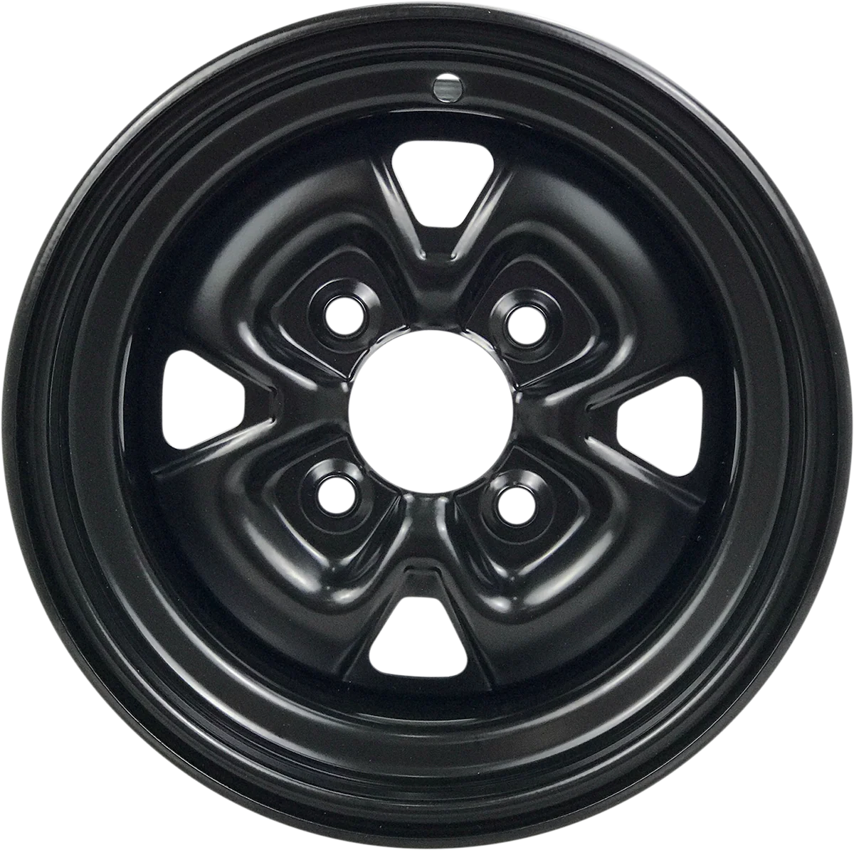 Solid MOOSE UTILITY Steel Wheel – Black – 12×7 – 4 110 – 4 3 MO12070108 Fine Crafted