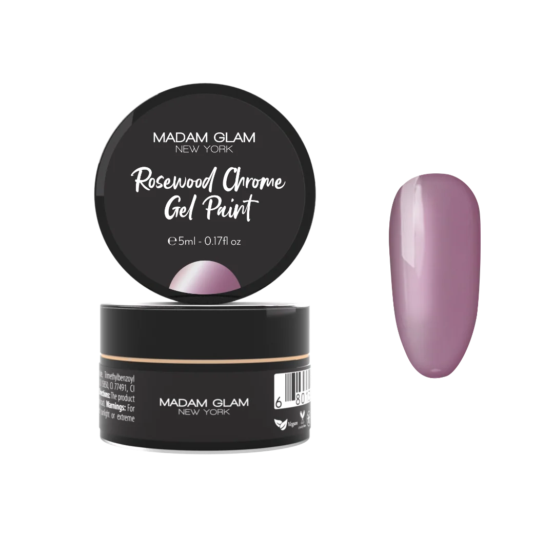 Pure Rosewood Chrome Gel Paint Healthy