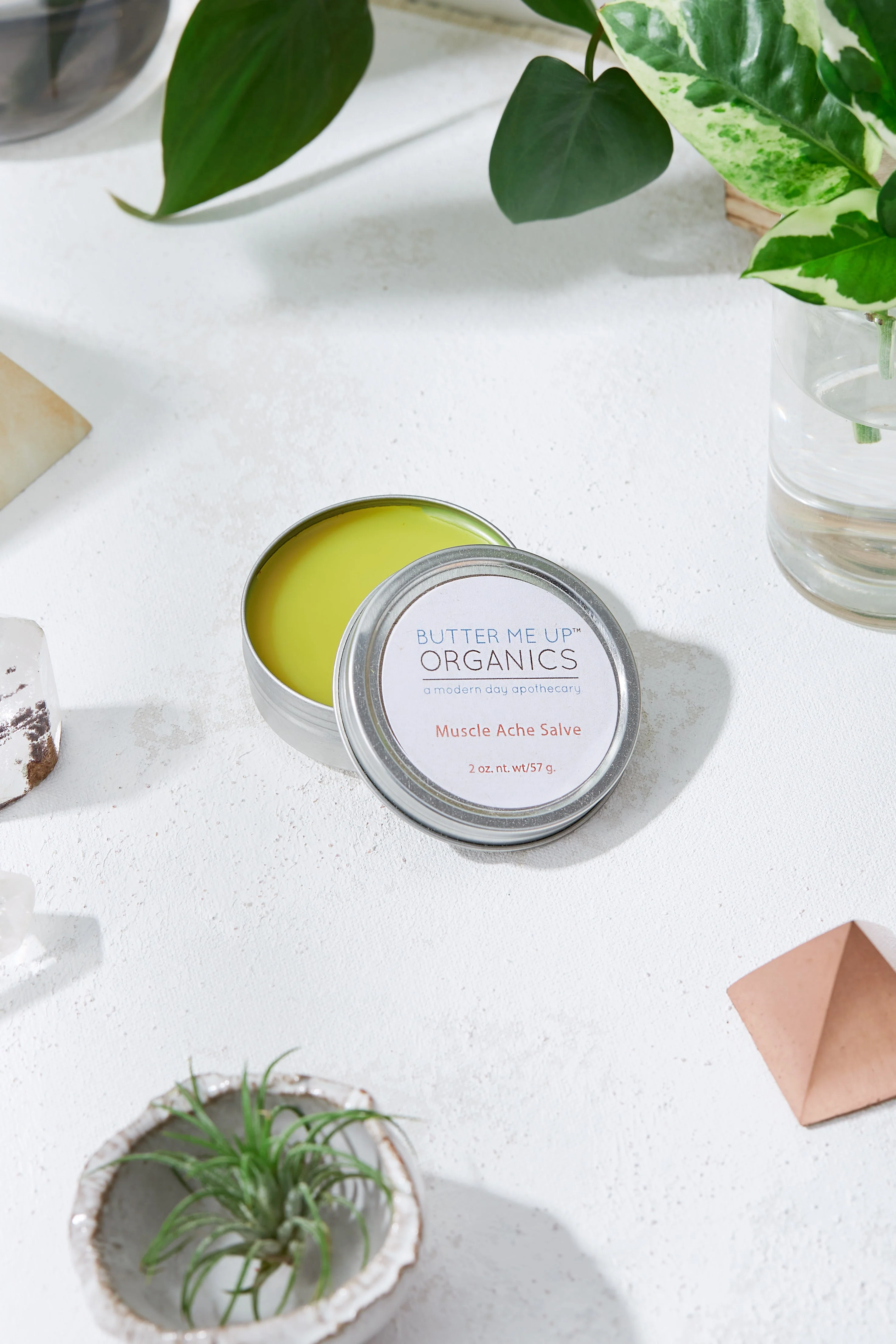 Trendy Organic Muscle Ache Salve w Cayenne ZERO WASTE Plastic Fashionable