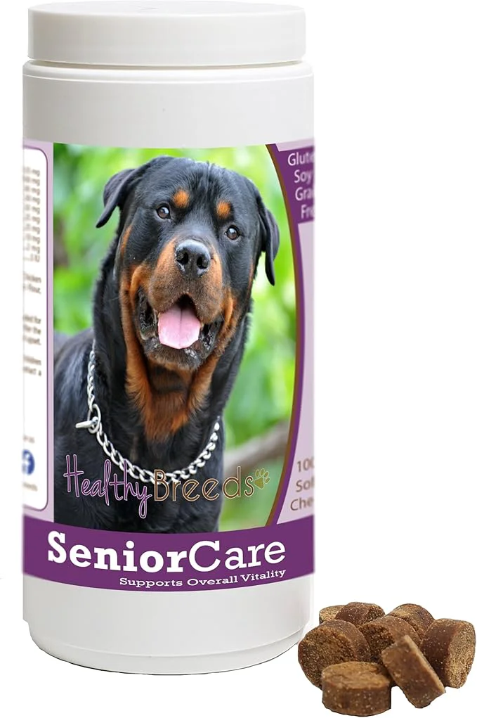 Specialty Healthy Breeds Rottweiler Senior Dog Care Soft Chews 100 CountAbout ThisOverview