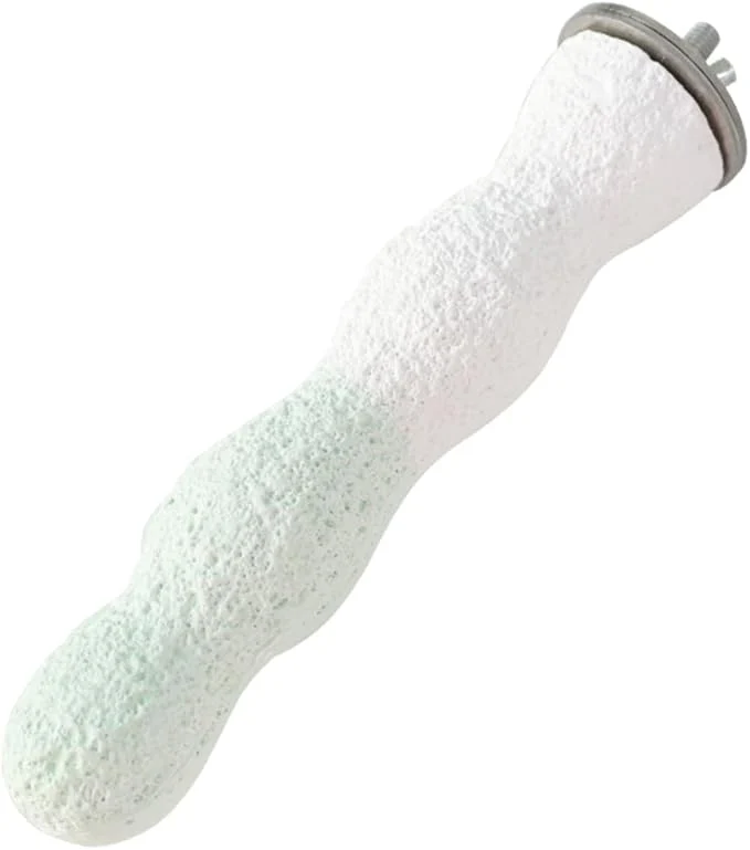 Breathable Bird Perches for Cage Abrasive Surface High Calcium Mineral Parrot Perch Stand Elegant