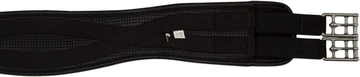 Luxury PVC Contoured English Girth with Double Elastic 32 to 58 Certified