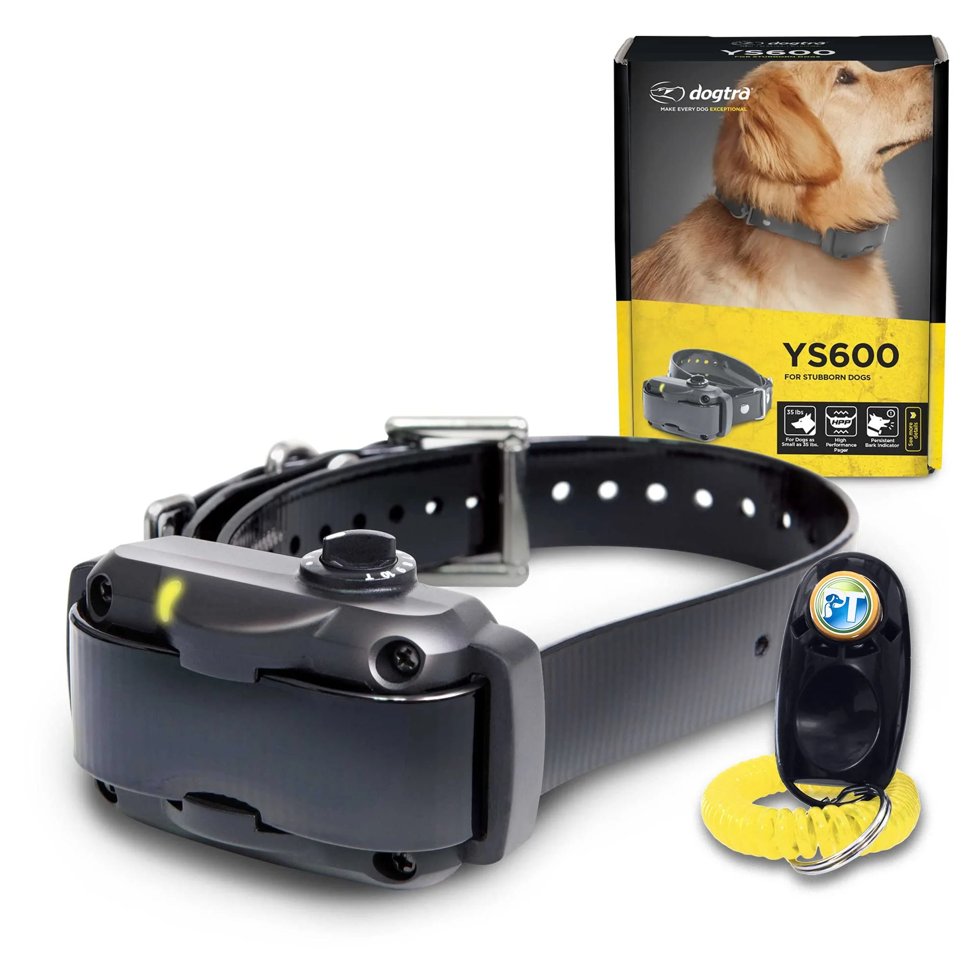 Elegant Dogtra YS600 No Bark Collar for Medium to Large Dogs 10 Levels Waterproof Prestigious